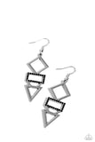 glamorously-geometric-black-earrings-paparazzi-accessories
