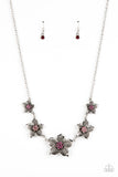 wallflower-wonderland-pink-necklace-paparazzi-accessories
