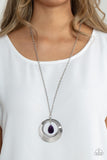 Inner Tranquility - Purple Necklace - Paparazzi Accessories