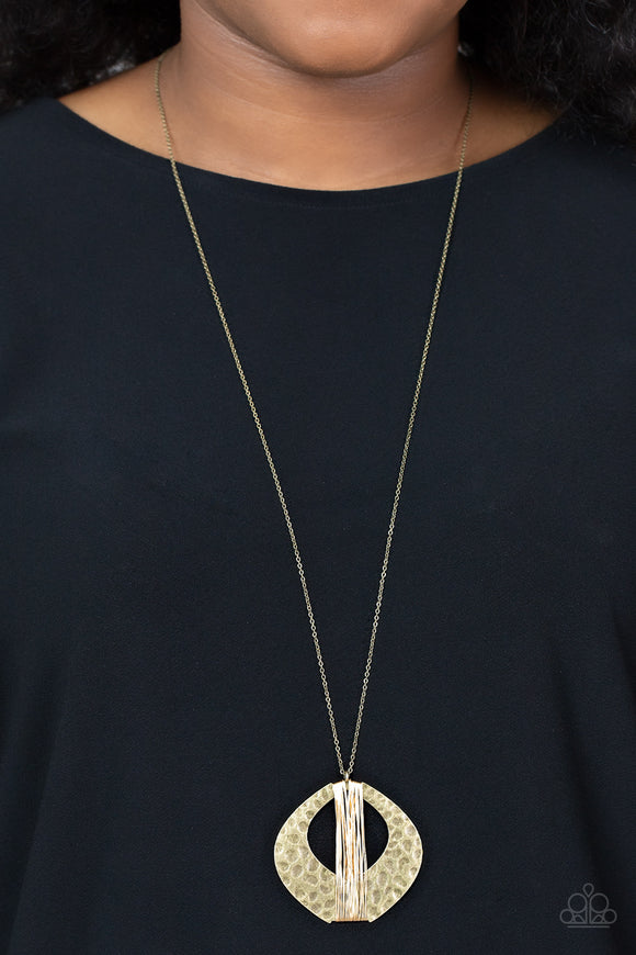 State of the ARTISAN - Brass Necklace - Paparazzi Accessories