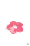 Flower Child Garden - Pink Hair Clip - Paparazzi Accessories