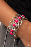 Very Versailles - Pink Bracelet - Paparazzi Accessories