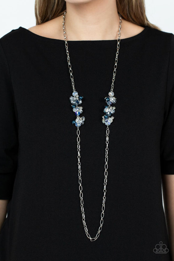 Poshly Parisian - Blue Necklace - Paparazzi Accessories