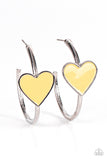 kiss-up-yellow-earrings-paparazzi-accessories
