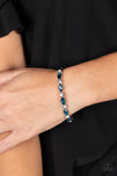 Petitely Powerhouse - Blue Bracelet - Paparazzi Accessories