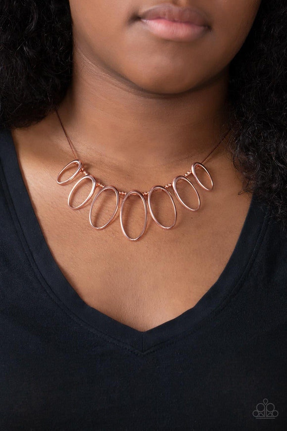 The MANE Ingredient - Copper Necklace - Paparazzi Accessories