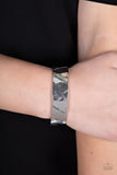 Couture Crusher - Silver Bracelet - Paparazzi Accessories