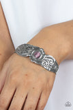 Glowing Enchantment - Purple Bracelet - Paparazzi Accessories