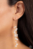 Candlelight Cruise - Gold Earrings - Paparazzi Accessories