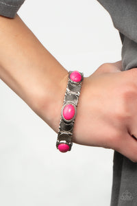 Desert Skyline - Pink Bracelet - Paparazzi Accessories