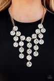 Spotlight Stunner - Gold Necklace - Paparazzi Accessories