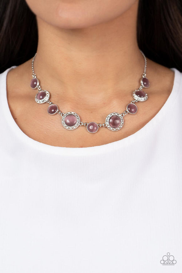 Too Good to BEAM True - Purple Necklace - Paparazzi Accessories