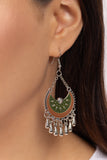 I Just Need CHIME - Green Earrings - Paparazzi Accessories