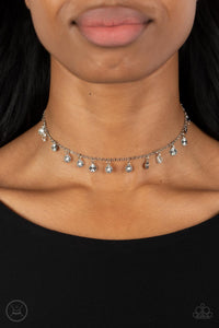 Chiming Charmer - Silver Necklace - Paparazzi Accessories