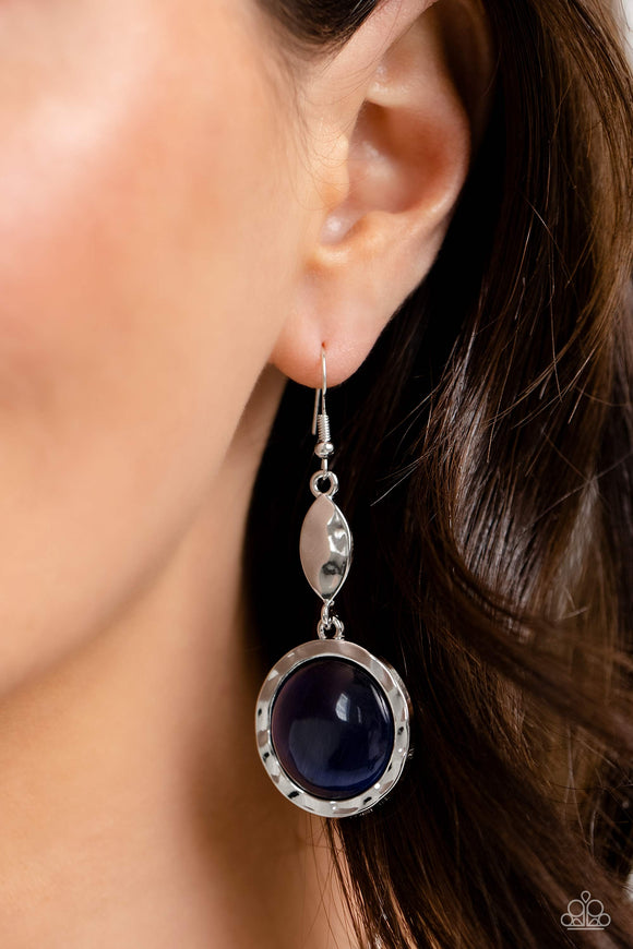 Magically Magnificent - Blue Earrings - Paparazzi Accessories