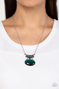 One DAYDREAM At A Time - Green Necklace - Paparazzi Accessories