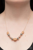Space Glam - Multi Necklace - Paparazzi Accessories