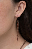 Rosy Redux - Copper Necklace - Paparazzi Accessories