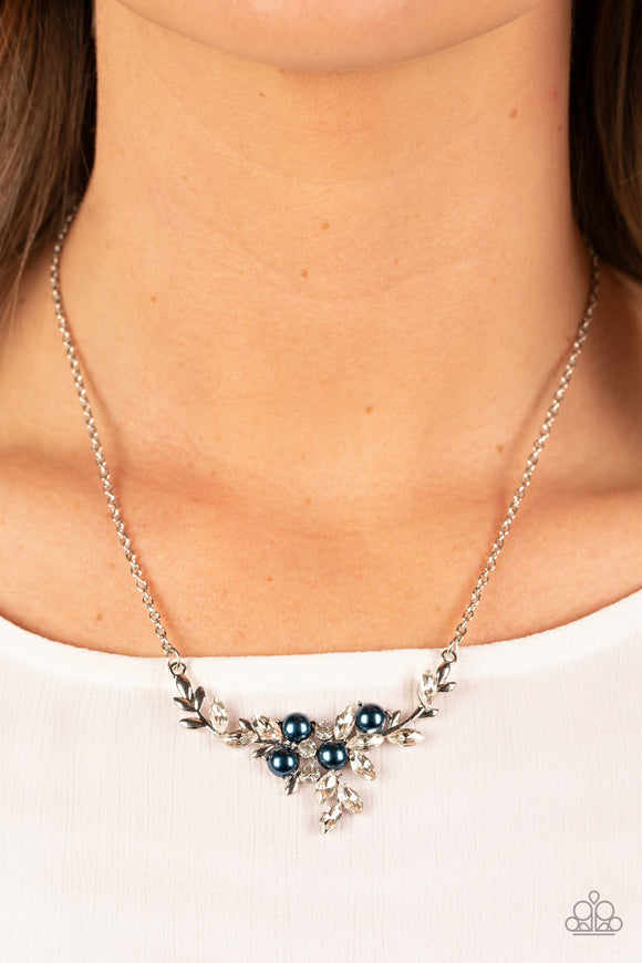 Because Im The Bride - Blue Necklace - Paparazzi Accessories