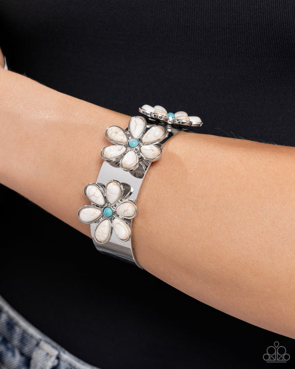 Desert Flower Patch - Multi Bracelet - Paparazzi Accessories