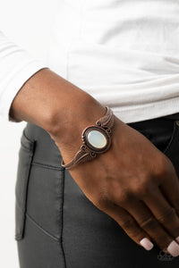 Serendipitous Sojourn - Copper Bracelet - Paparazzi Accessories