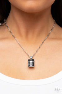 Understated Dazzle - Silver Necklace - Paparazzi Accessories