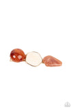 Quarry Couture - Brown Hair Clip - Paparazzi Accessories