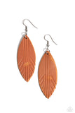 leather-lounge-brown-earrings-paparazzi-accessories