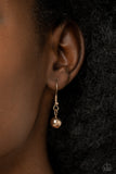Metro Milestone - Rose Gold Necklace - Paparazzi Accessories
