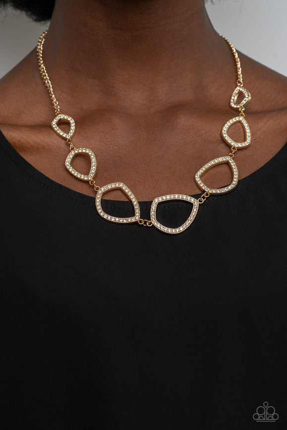 The Real Deal - Gold Necklace - Paparazzi Accessories