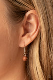 Mojave Moon - Brown Necklace - Paparazzi Accessories