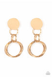 industrialized-fashion-gold-post earrings-paparazzi-accessories