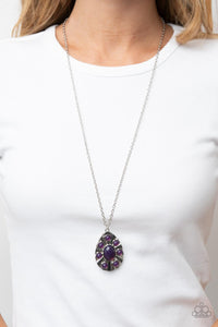 Blissfully Bohemian - Purple Necklace - Paparazzi Accessories