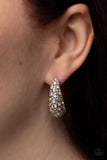 Glamorously Glimmering - Multi Earrings - Paparazzi Accessories