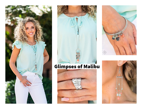 Glimpses of Malibu - Complete Trend Blend - July 2022 Fashion Fix - Paparazzi Accessories