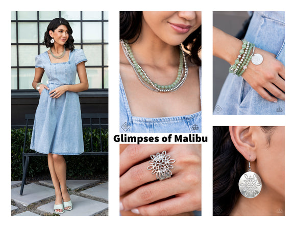 Glimpses of Malibu - Complete Trend Blend - October 2022 Fashion Fix - Paparazzi Accessories