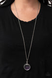 Twinkly Treasury - Purple Necklace - Paparazzi Accessories