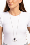 Soulful Serenity - Blue Necklace - Paparazzi Accessories