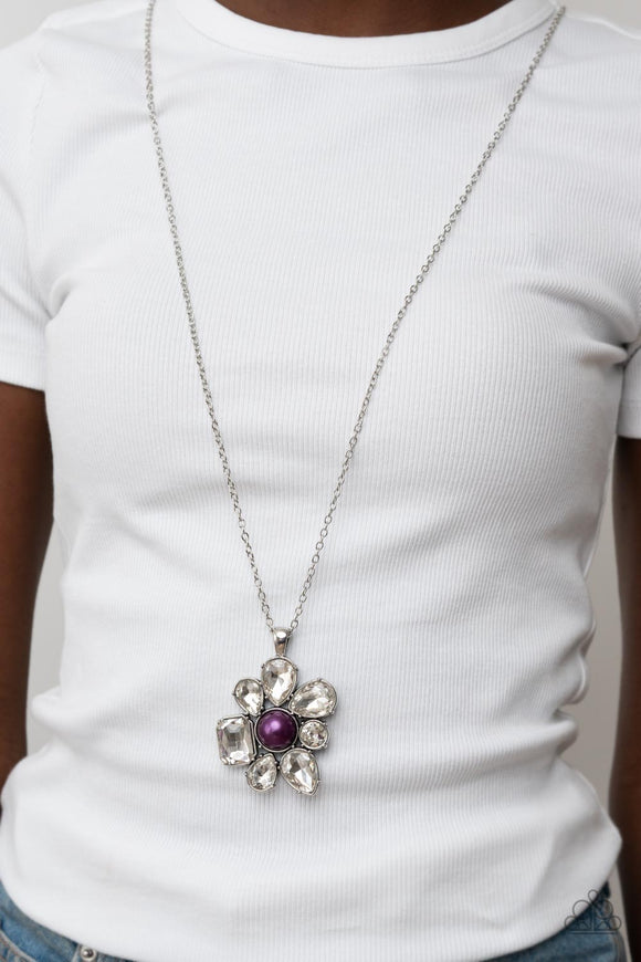 BLOOM Shaka-Laka - Purple Necklace - Paparazzi Accessories