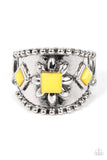 daisy-diviner-yellow-ring-paparazzi-accessories