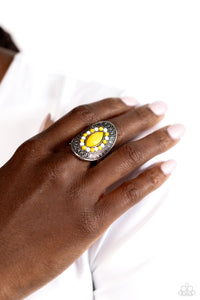 ARTISAN Expression - Yellow Ring - Paparazzi Accessories