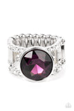 high-roller-sparkle-purple-ring-paparazzi-accessories