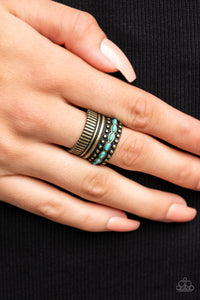 Local Flavor - Brass Ring - Paparazzi Accessories