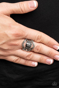 Jazzy Jewels - Silver Ring - Paparazzi Accessories
