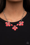 SELFIE-Worth - Red Necklace - Paparazzi Accessories