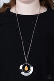 Inner Tranquility - Yellow Necklace - Paparazzi Accessories