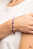Quarry Quarrel - Purple Bracelet - Paparazzi Accessories