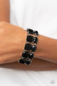 Dont Forget Your Toga - Black Bracelet - Paparazzi Accessories