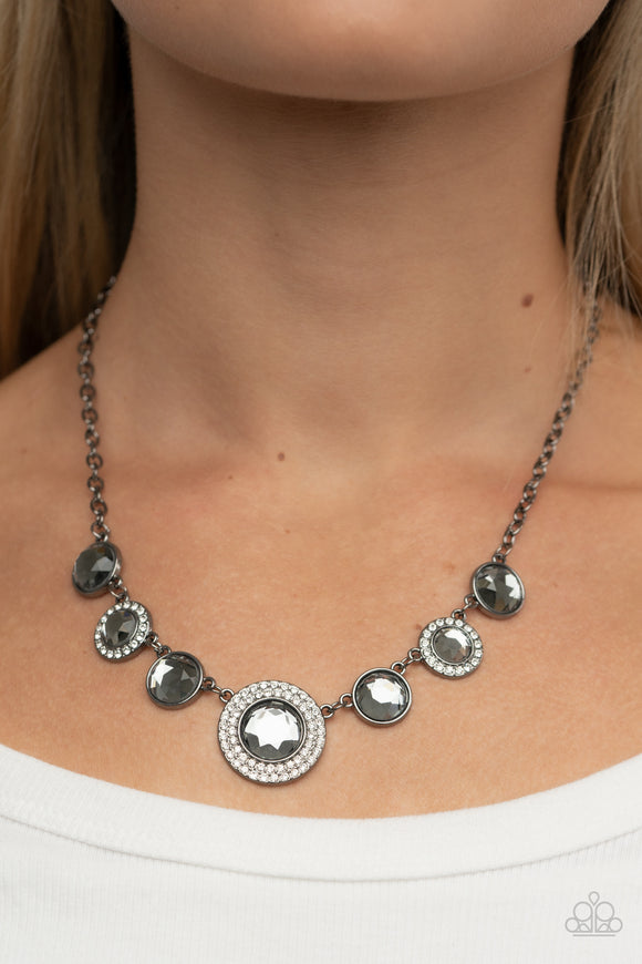 Extravagant Extravaganza - Black Necklace - Paparazzi Accessories