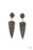 druzy-desire-silver-post earrings-paparazzi-accessories